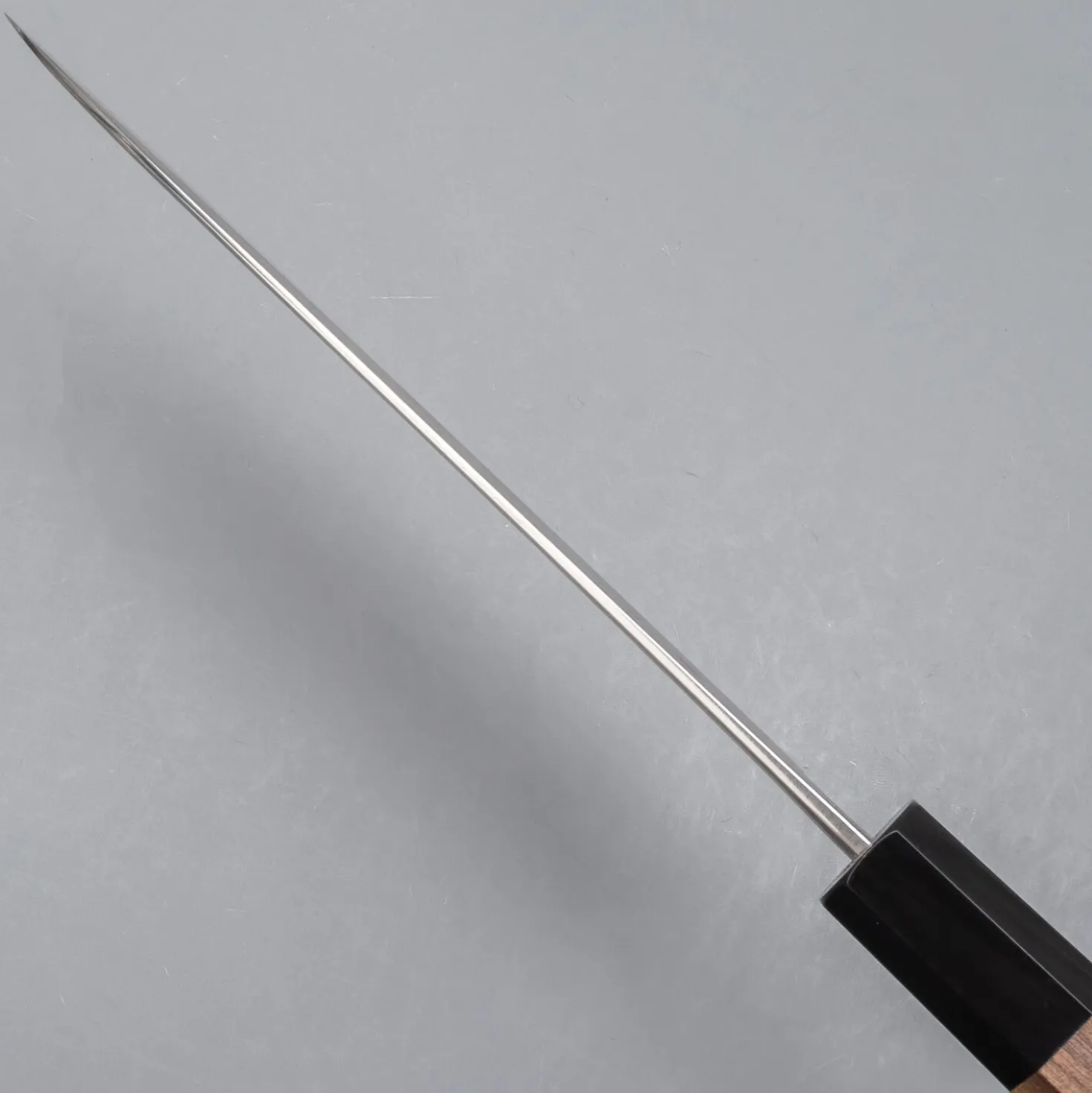 Yoshimi Kato Ginsan Nashiji Walnut Santoku 17 cm