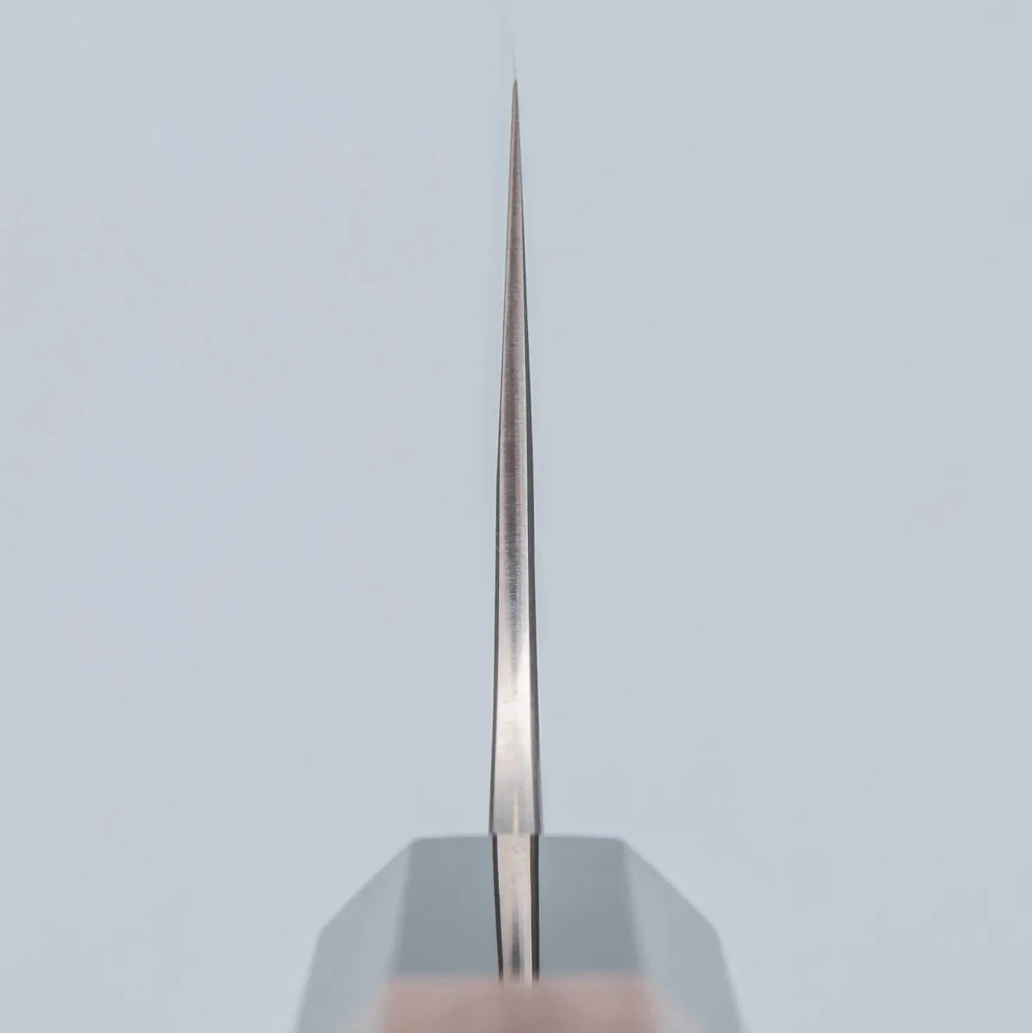 Yoshimi Kato Ginsan Nashiji Walnut Nakiri 17 cm