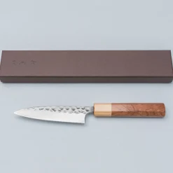 Yoshimi Kato Ginsan Tsuchime Petty 12 cm