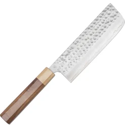Yoshimi Kato Ginsan Tsuchime Nakiri 16.5 cm