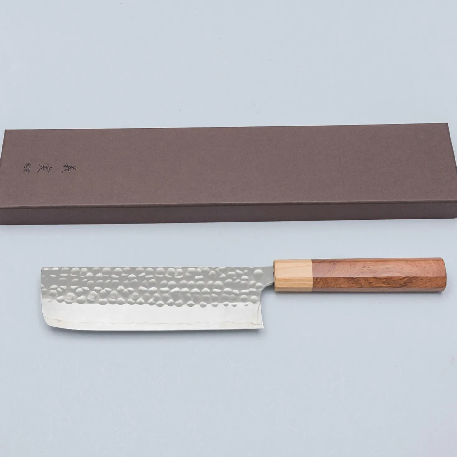 Yoshimi Kato Ginsan Tsuchime Nakiri 16.5 cm
