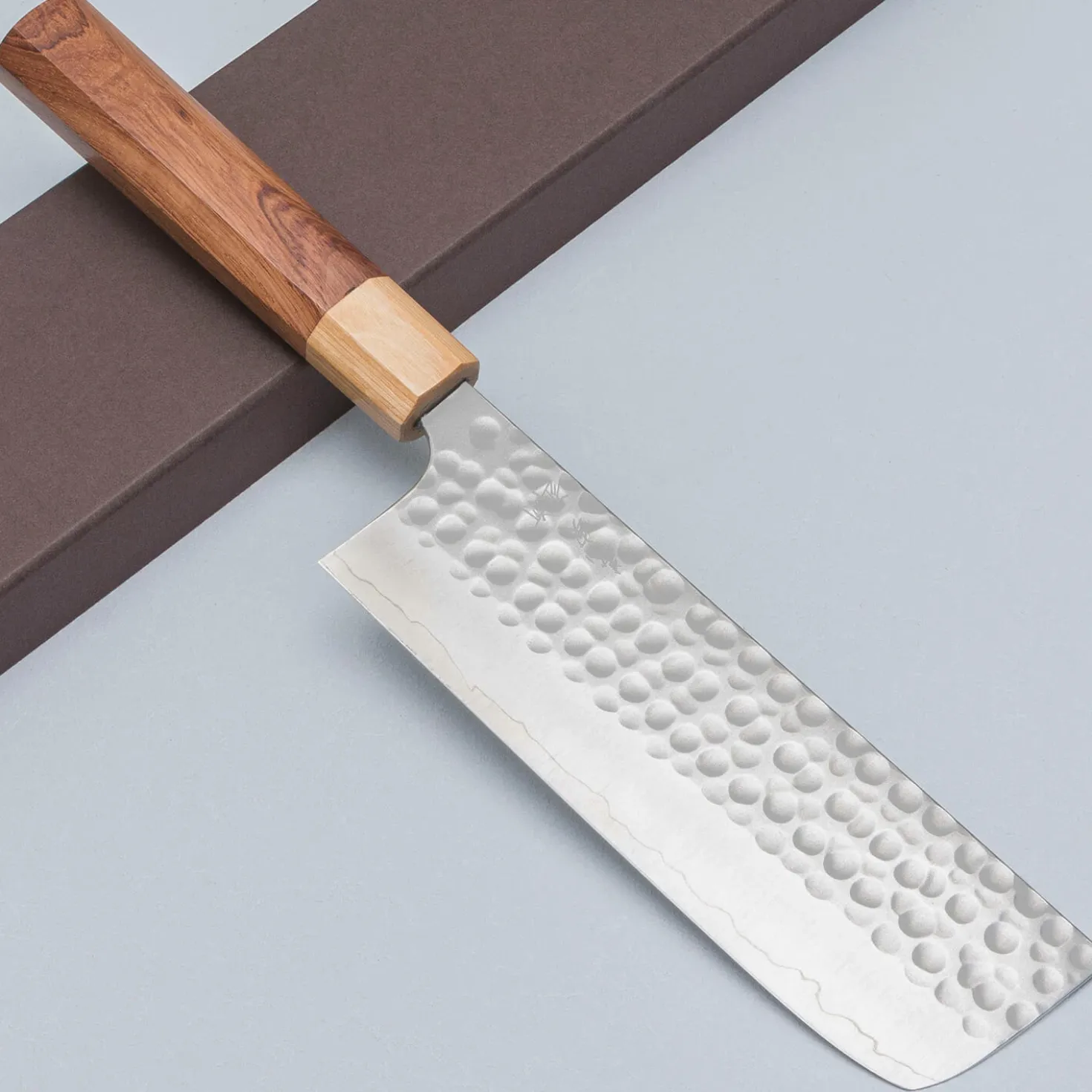 Yoshimi Kato Ginsan Tsuchime Nakiri 16.5 cm