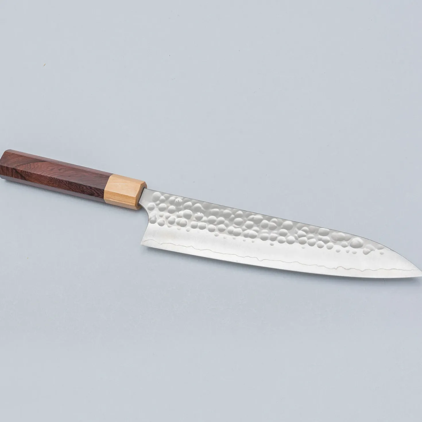 Yoshimi Kato Ginsan Tsuchime Gyuto 21 cm