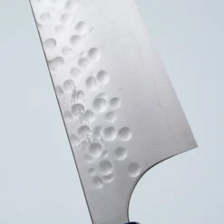 Yoshimi Kato Ginsan Tsuchime Walnut Gyuto 21 cm