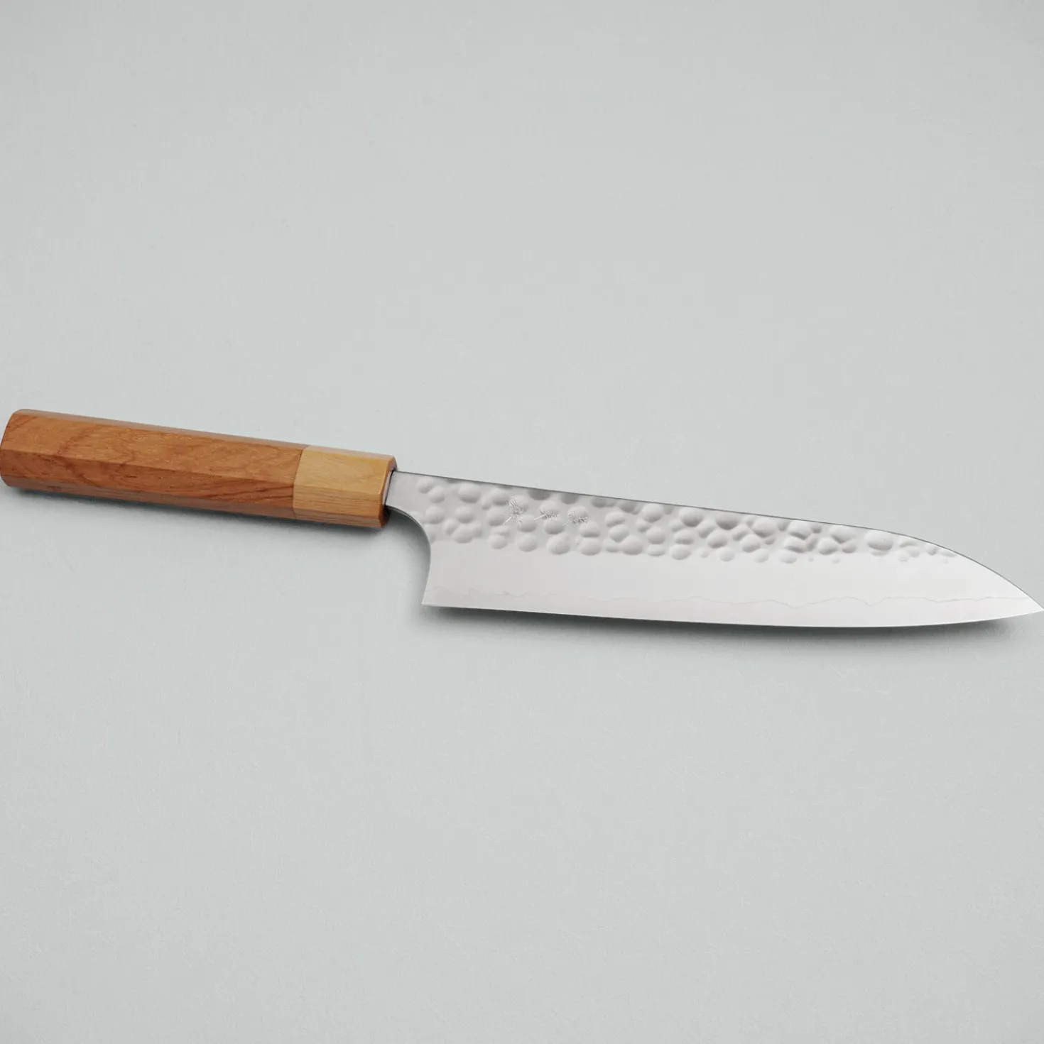Yoshimi Kato Ginsan Tsuchime Gyuto 18 cm