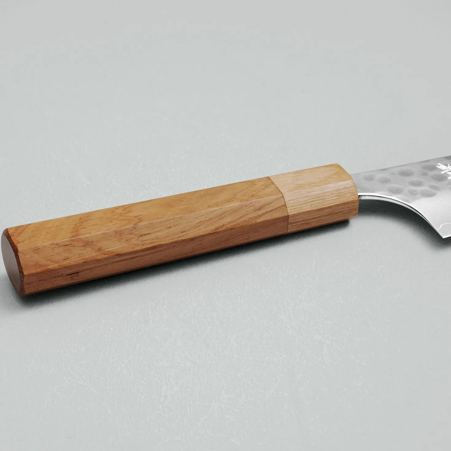Yoshimi Kato Ginsan Tsuchime Gyuto 18 cm