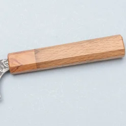 Yoshimi Kato SG2 Damast Oak Gyuto 21 cm