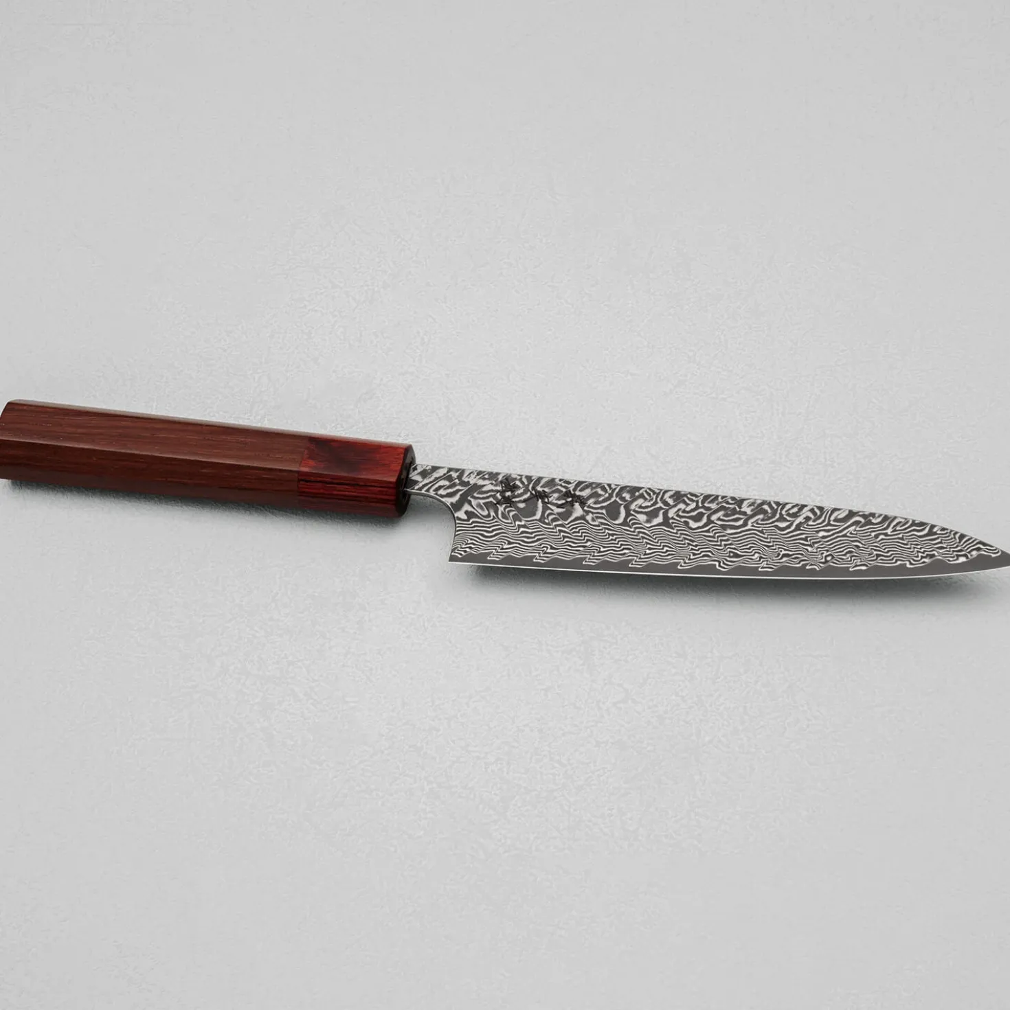 Yoshimi Kato SG2 Damast Rosewood Petty 15 cm
