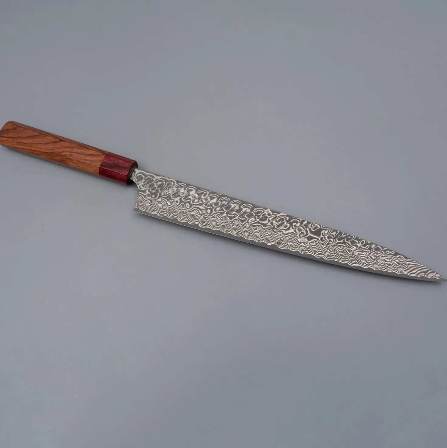 Yoshimi Kato SG2 Damast Sujihiki 27 cm
