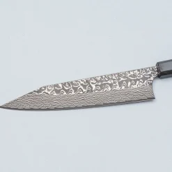 Yoshimi Kato SG2 Damast Walnut Kiritsuke 21 cm