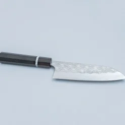 Yoshimi Kato SG2 Hyo Ebony Santoku 17 cm