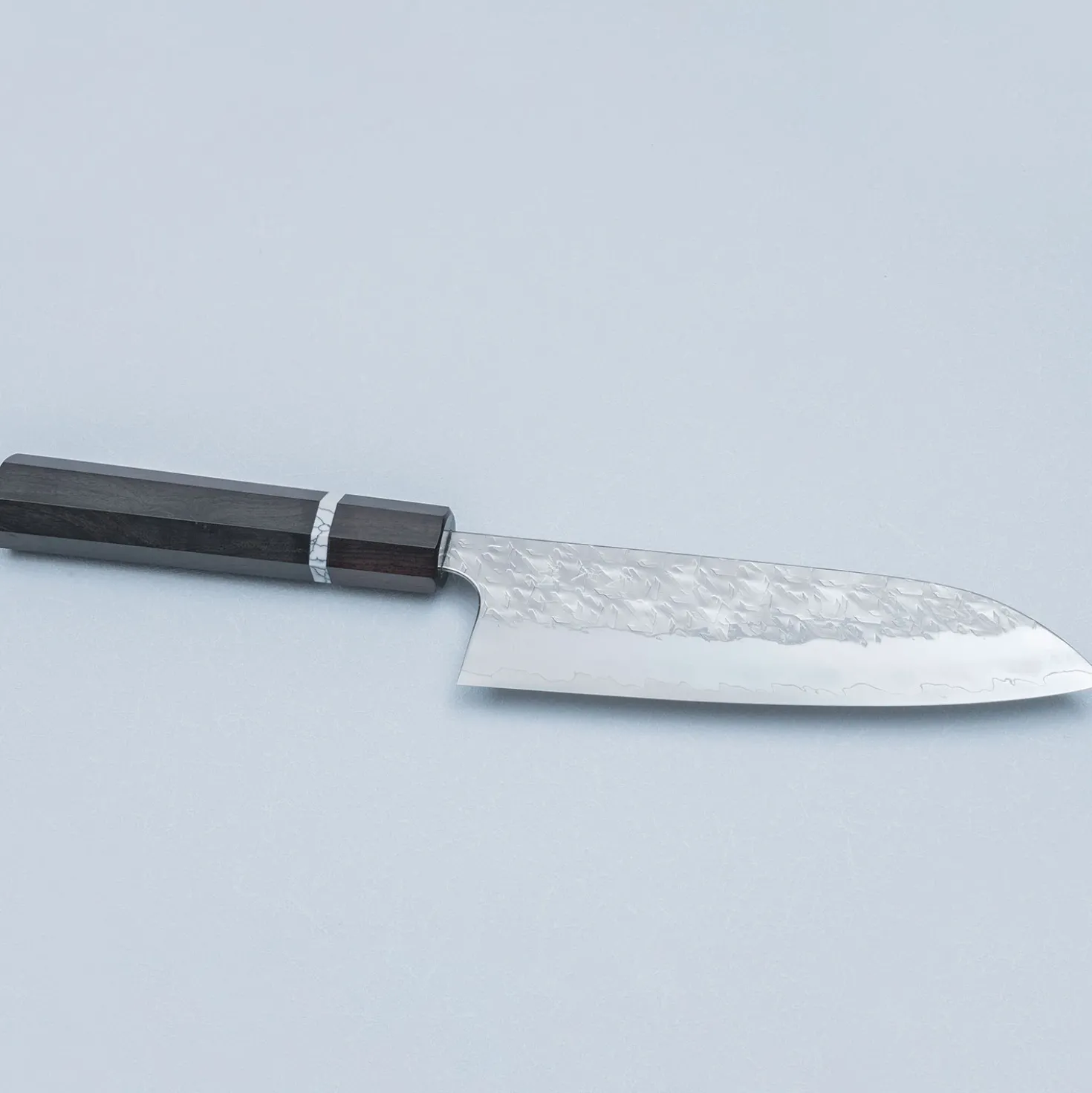 Yoshimi Kato SG2 Hyo Ebony Santoku 17 cm