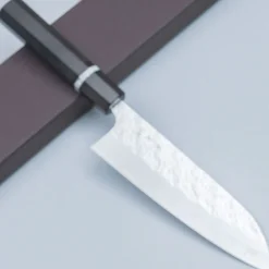 Yoshimi Kato SG2 Hyo Ebony Santoku 17 cm