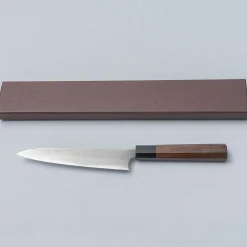 Yoshimi Kato SG2 Migaki Damast Walnut Petty 15