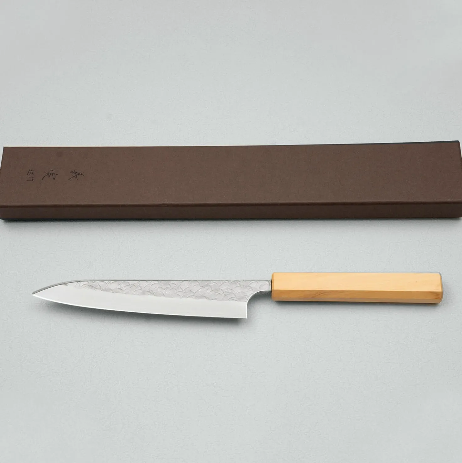 Yoshimi Kato SG2 Minamo Olive Petty 15 cm