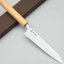 Yoshimi Kato SG2 Minamo Olive Petty 15 cm