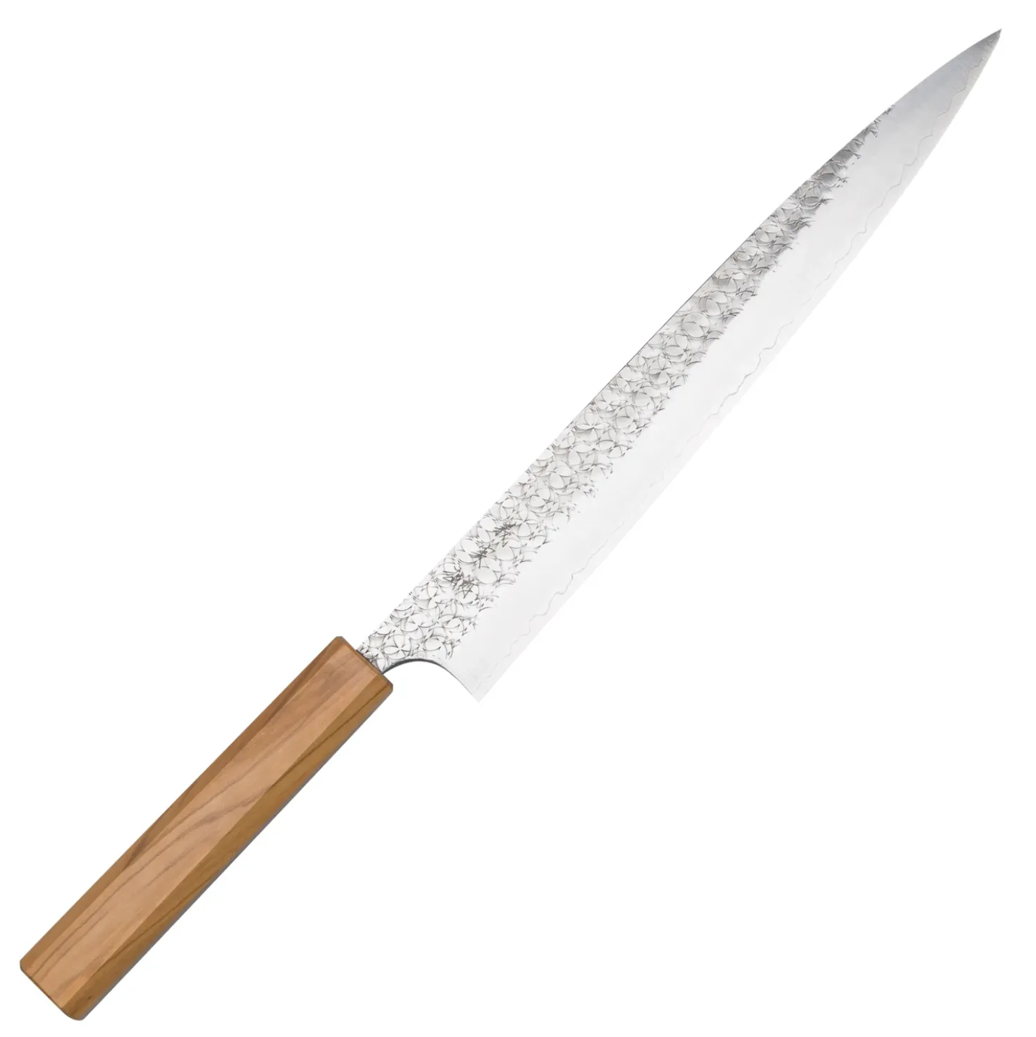 Yoshimi Kato SG2 Minamo Olive Sujihiki 27 cm