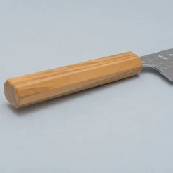 Yoshimi Kato SG2 Minamo Olive Santoku 17 cm