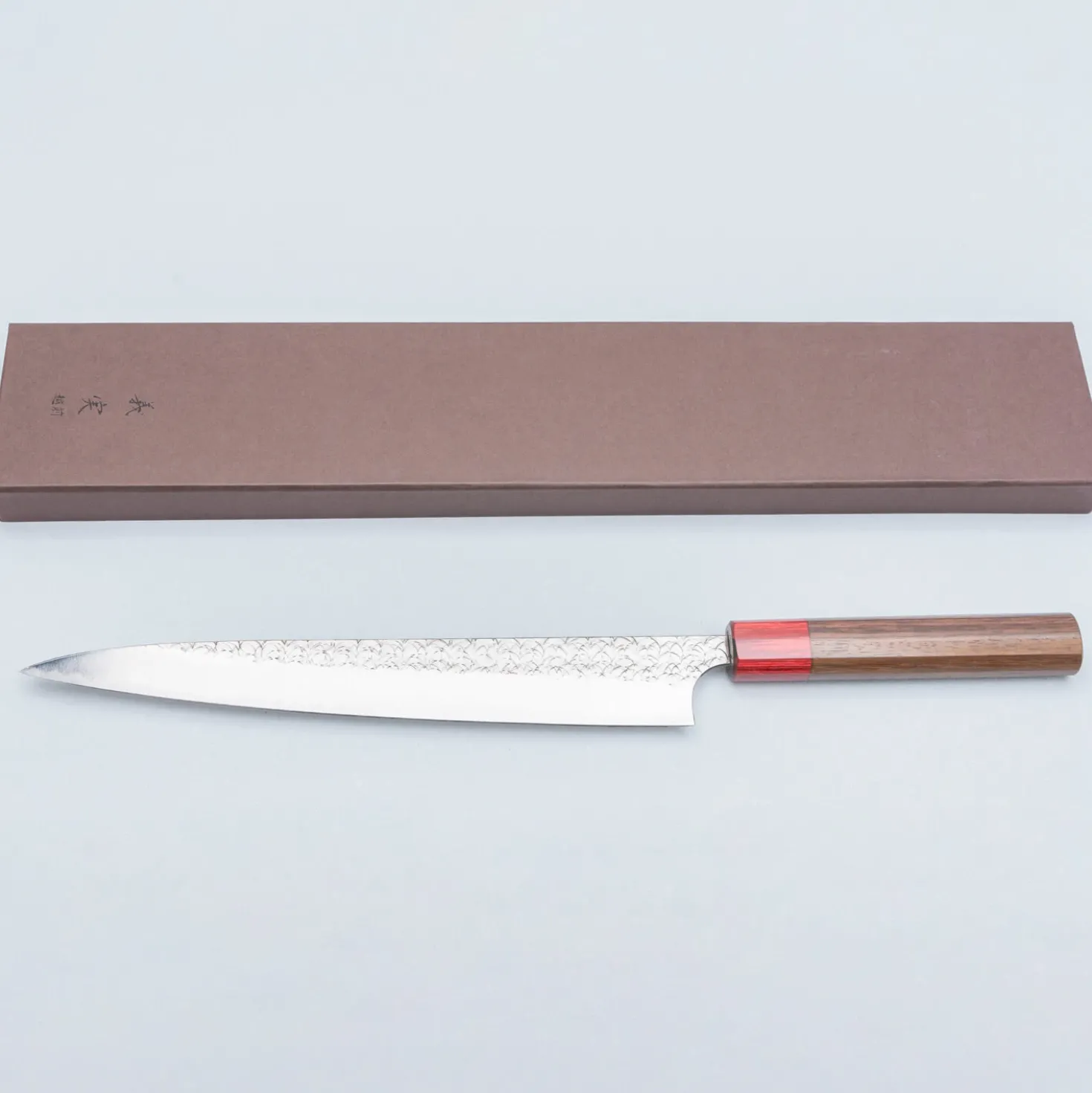 Yoshimi Kato SG2 Minamo Rosewood Sujihiki 27 cm