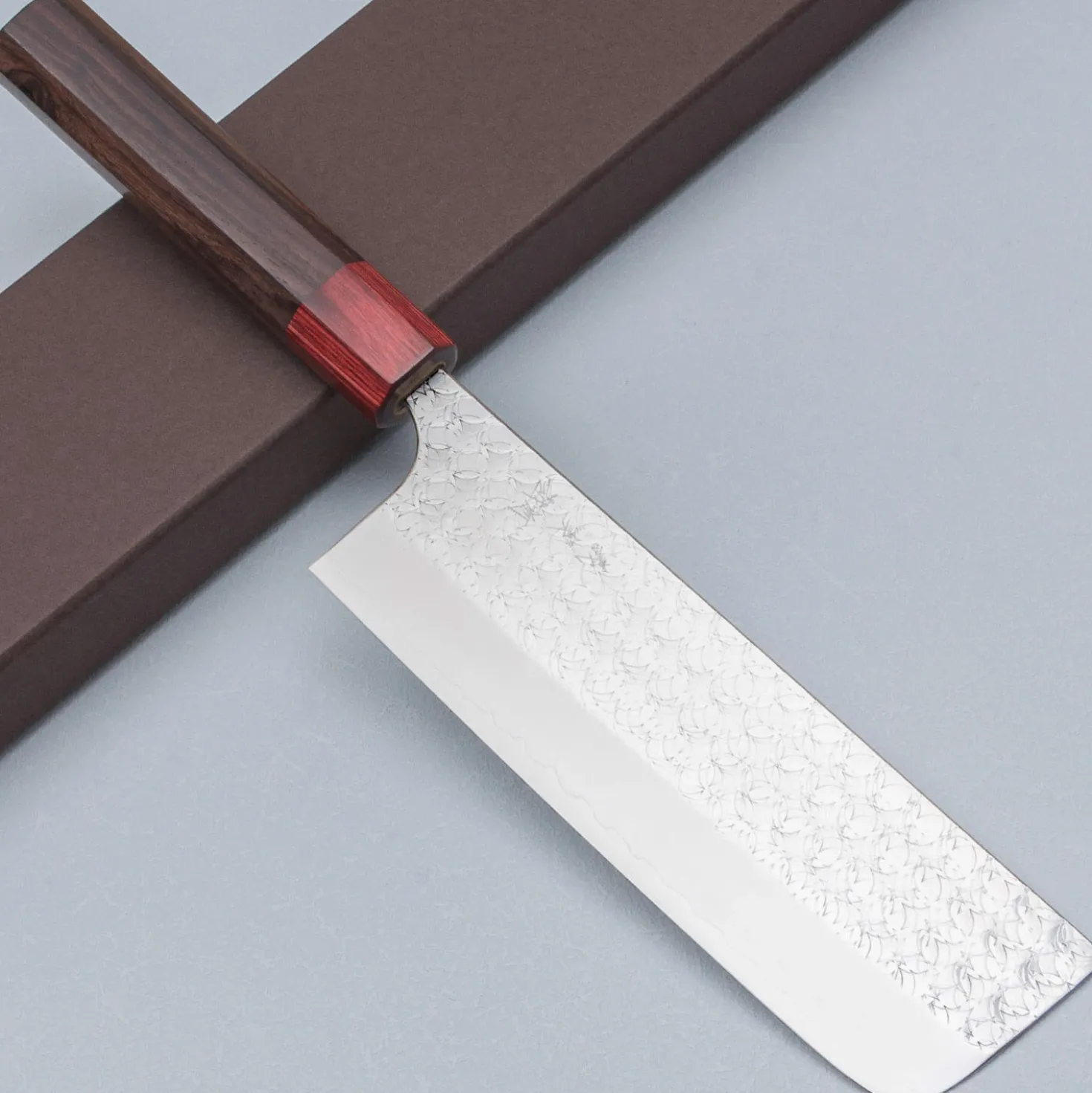 Yoshimi Kato SG2 Minamo Rosewood Nakiri 16.5 cm