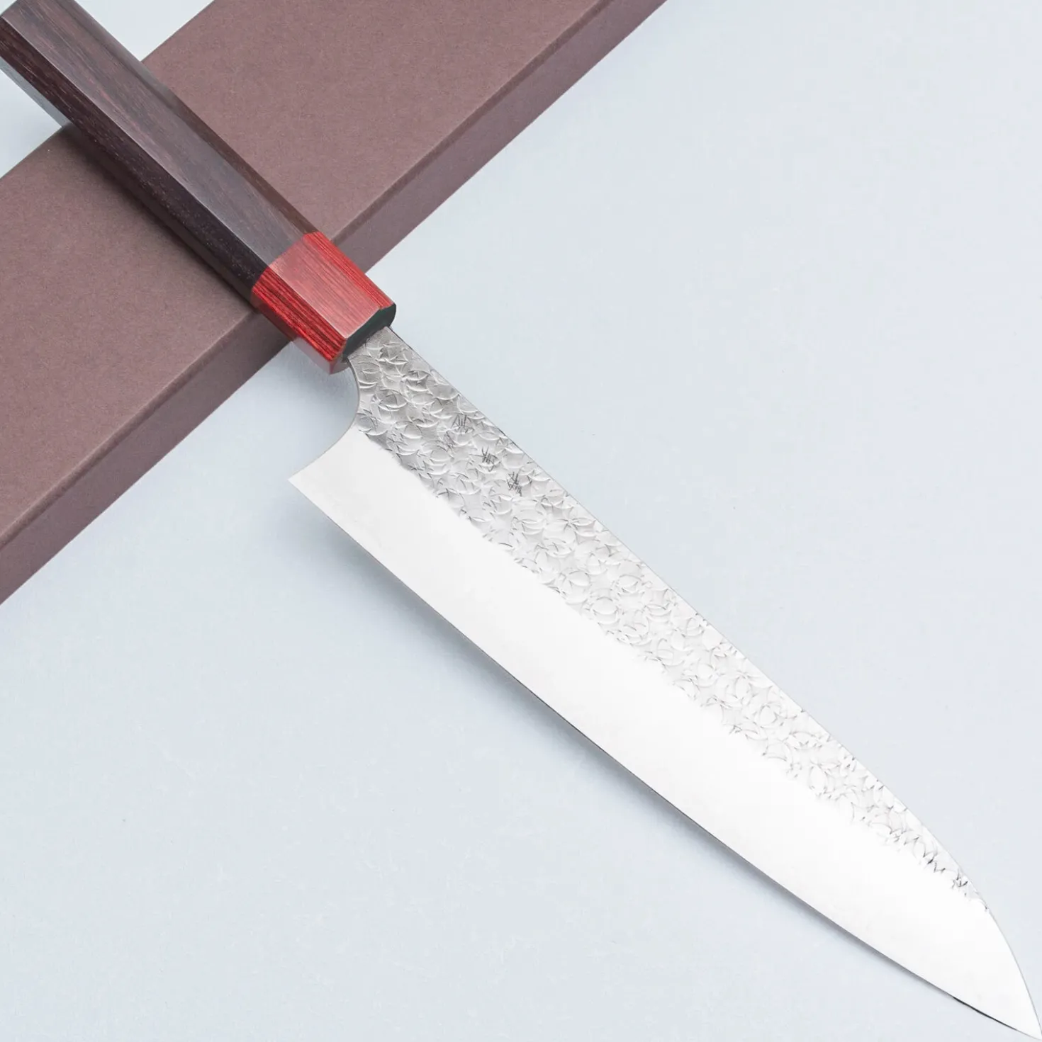 Yoshimi Kato SG2 Minamo Rosewood Gyuto 21 cm