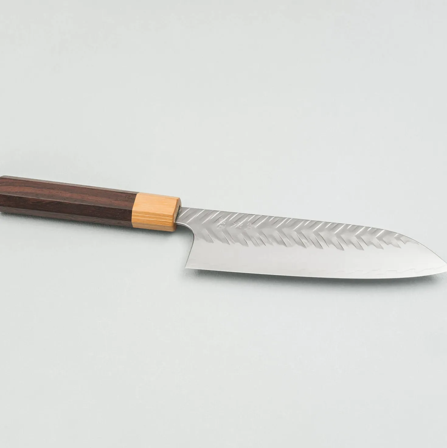 Yoshimi Kato SG STRIX V Tsuchime Santoku 17 cm