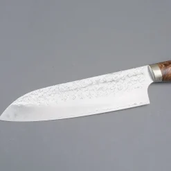 Yoshimi Kato SG2 Tsuchime Premium Santoku 17 cm