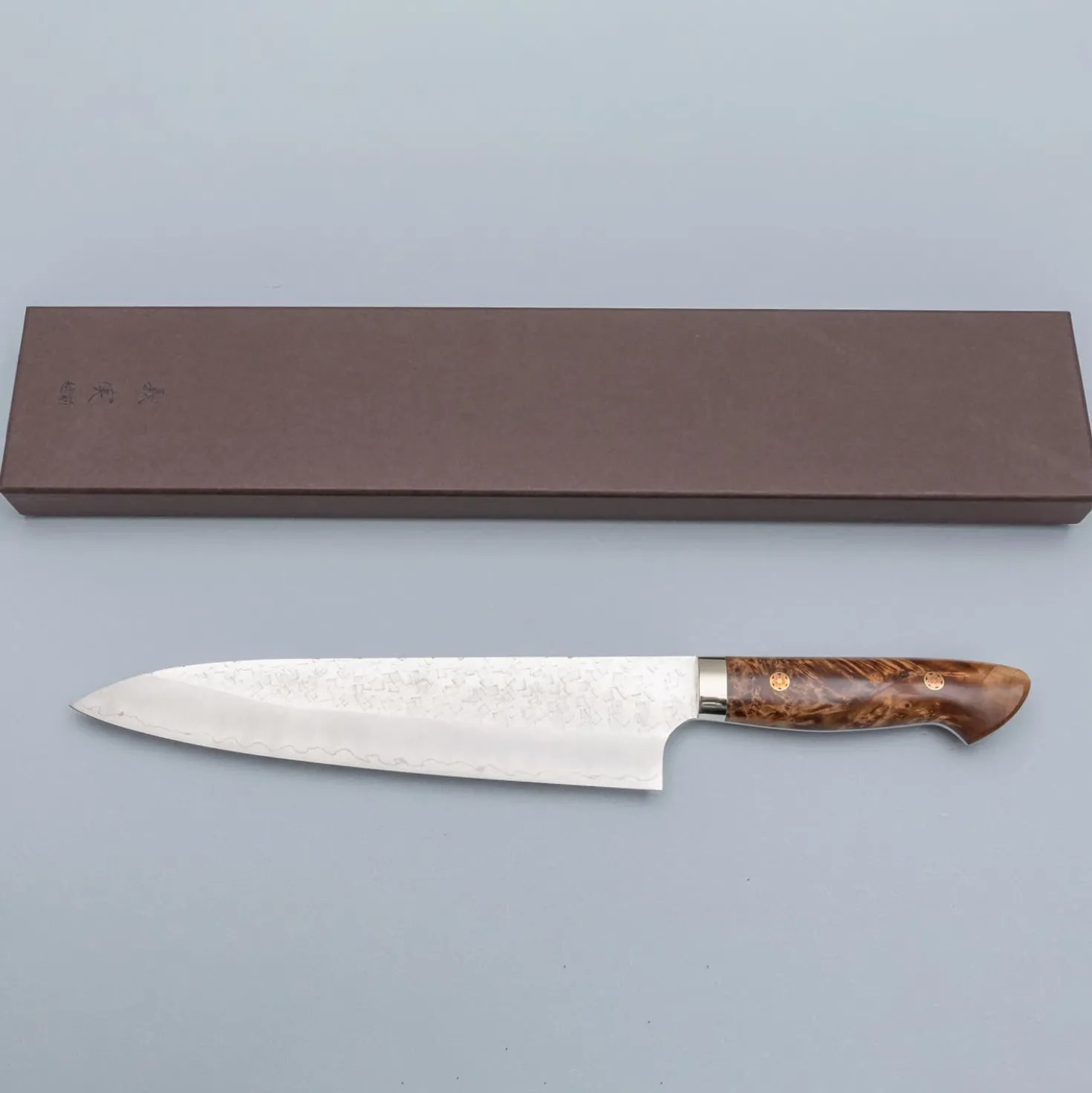Yoshimi Kato SG2 Tsuchime Premium Gyuto 21 cm