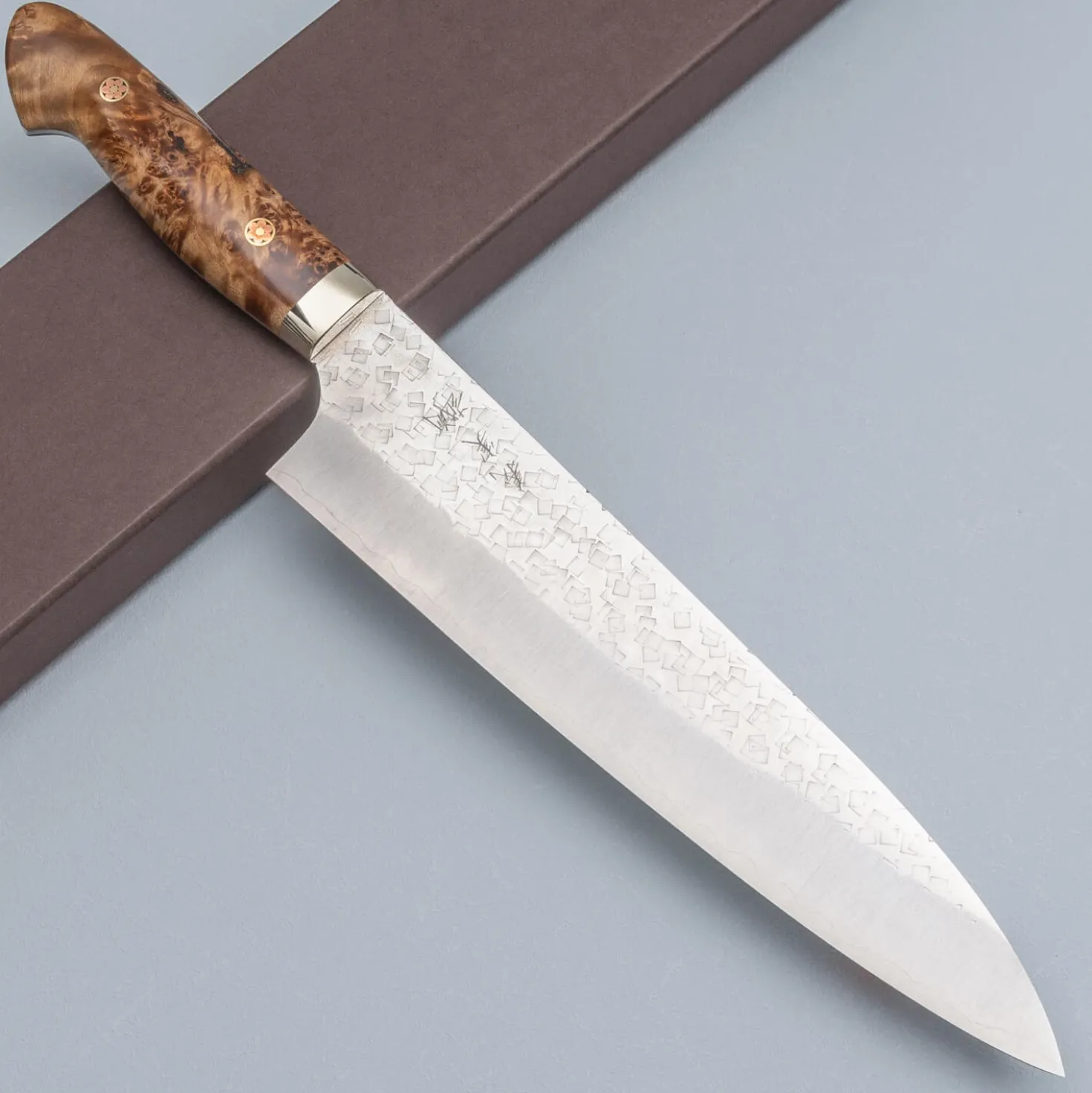 Yoshimi Kato SG2 Tsuchime Premium Gyuto 21 cm