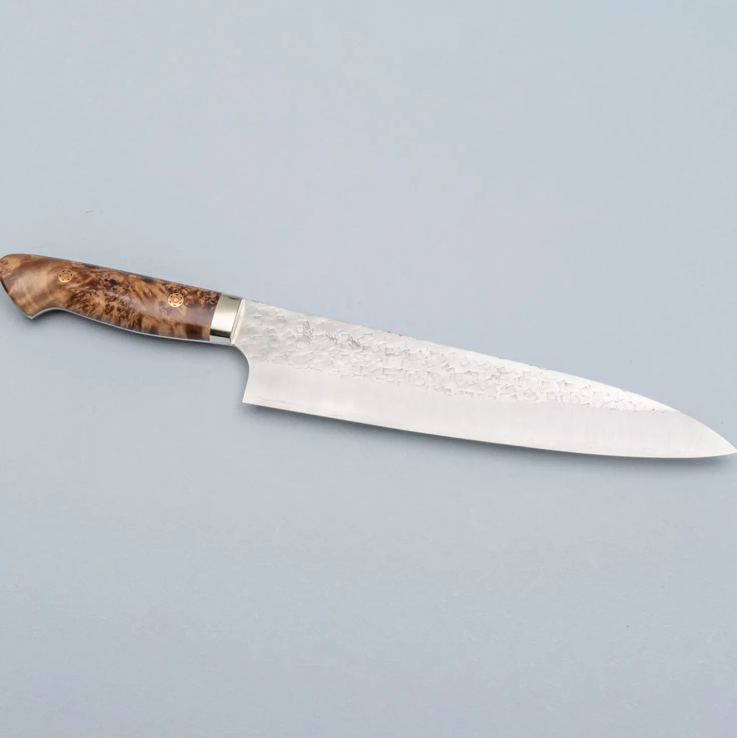 Yoshimi Kato SG2 Tsuchime Premium Gyuto 21 cm