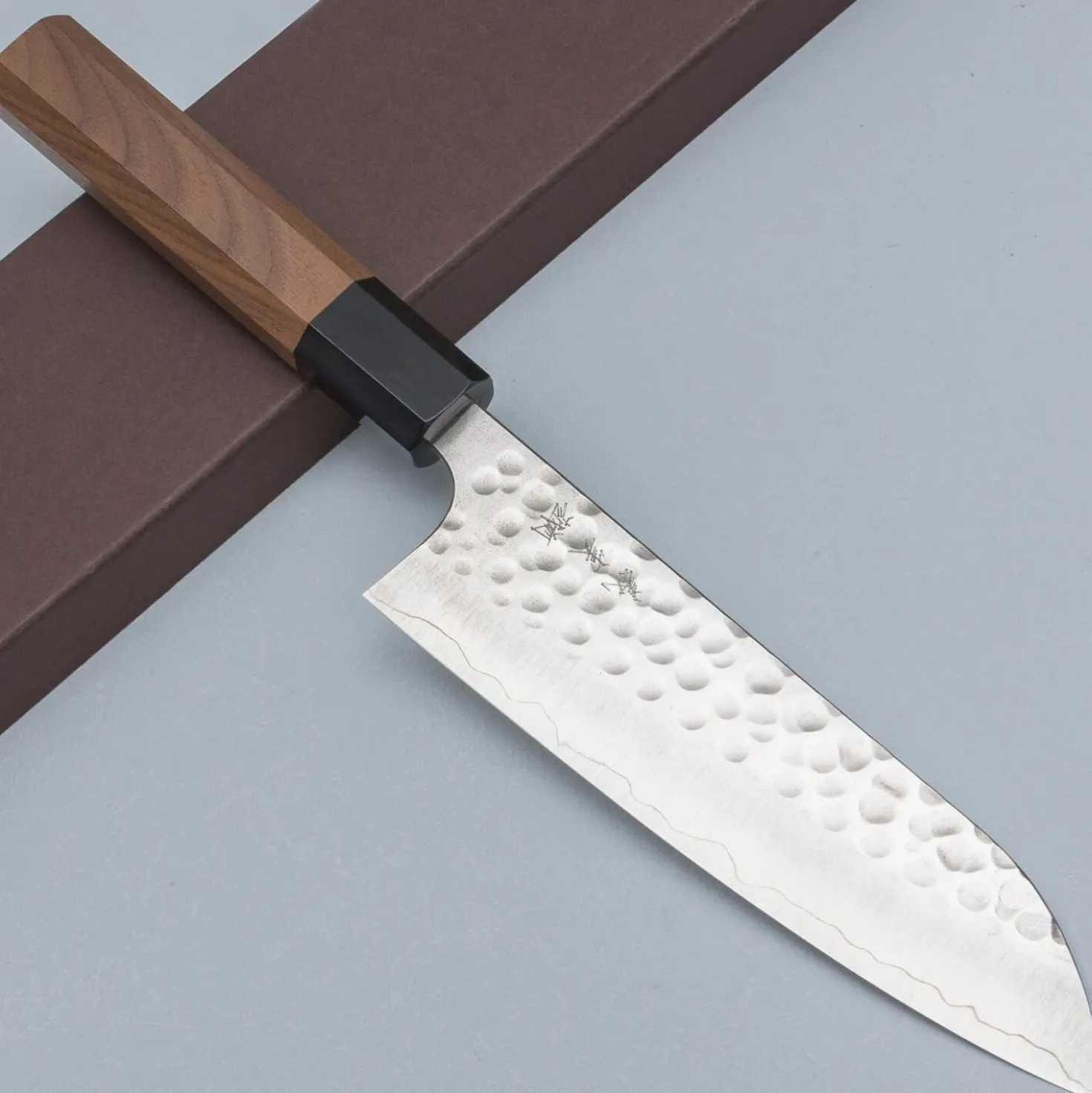 Yoshimi Kato SG2 Tsuchime Santoku 17 cm
