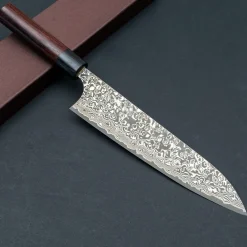 Yoshimi Kato VG10 Damast Rosewood Gyuto 21 cm