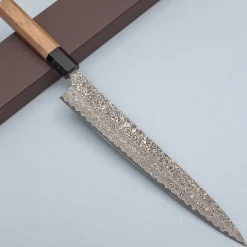 Yoshimi Kato VG10 Damast Sujihiki 27 cm