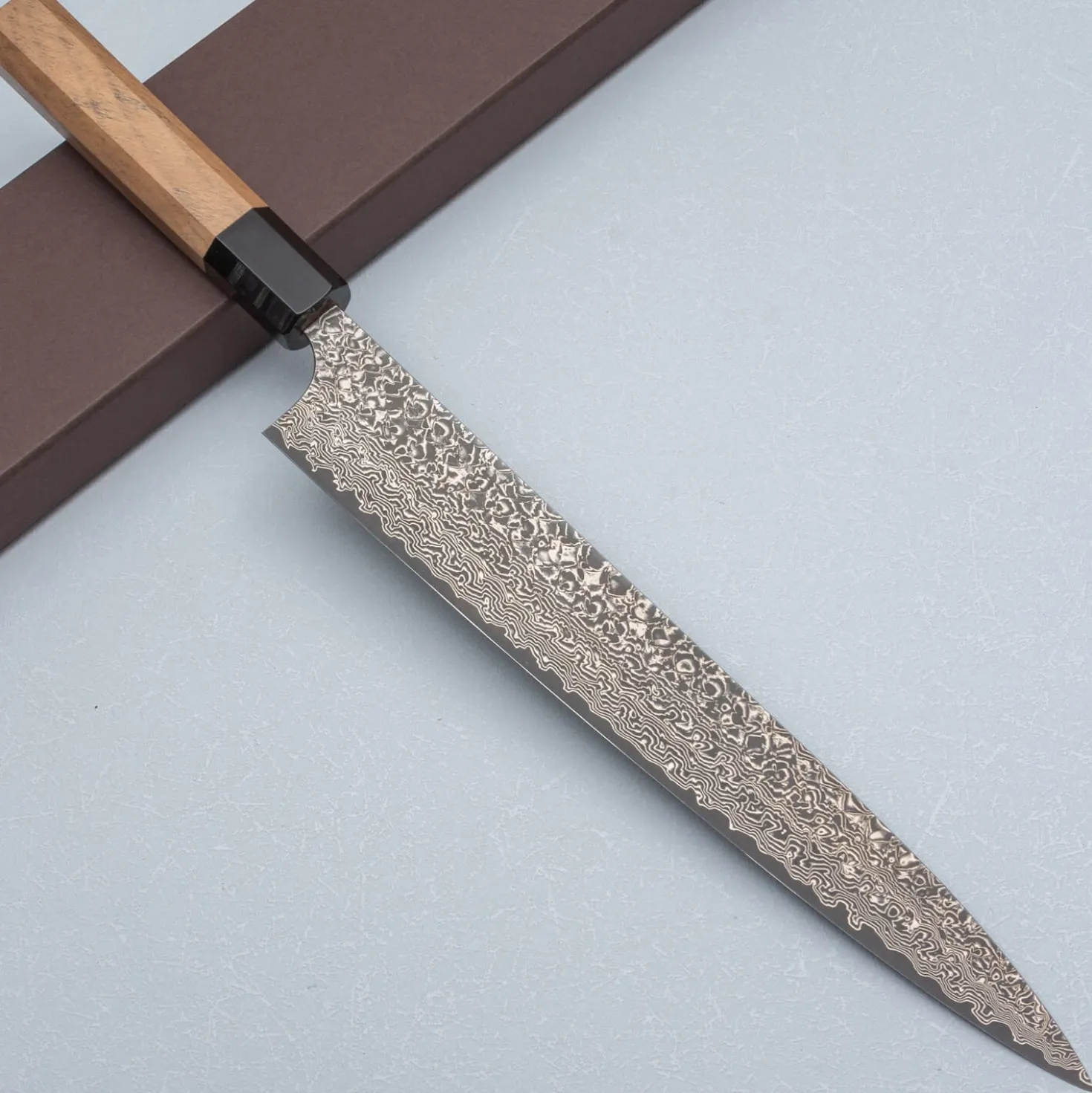 Yoshimi Kato VG10 Damast Sujihiki 27 cm