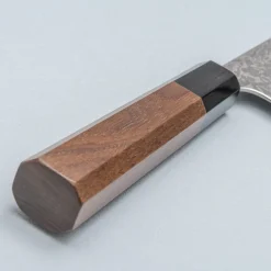 Yoshimi Kato VG10 Damast Walnut Santoku 16.5 cm