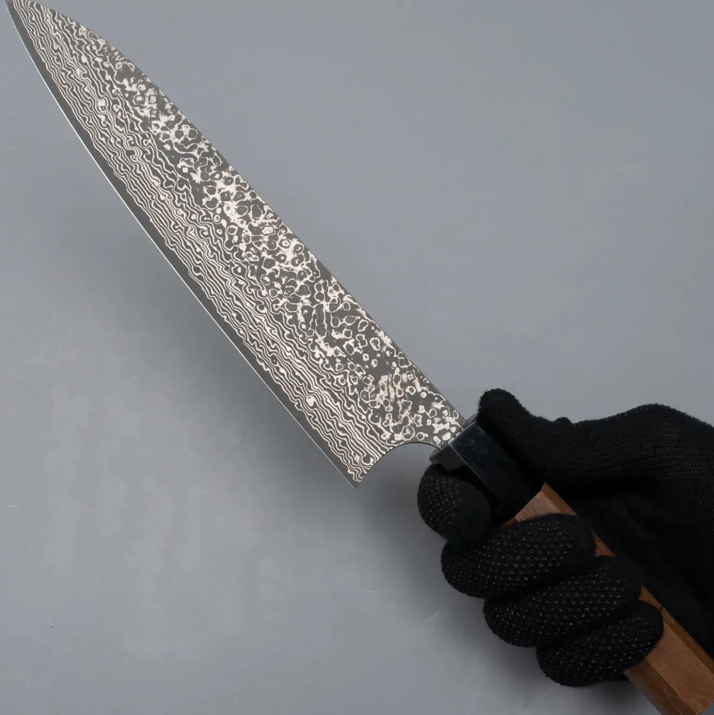 Yoshimi Kato VG10 Damast Wa Walnut Gyuto 21 cm