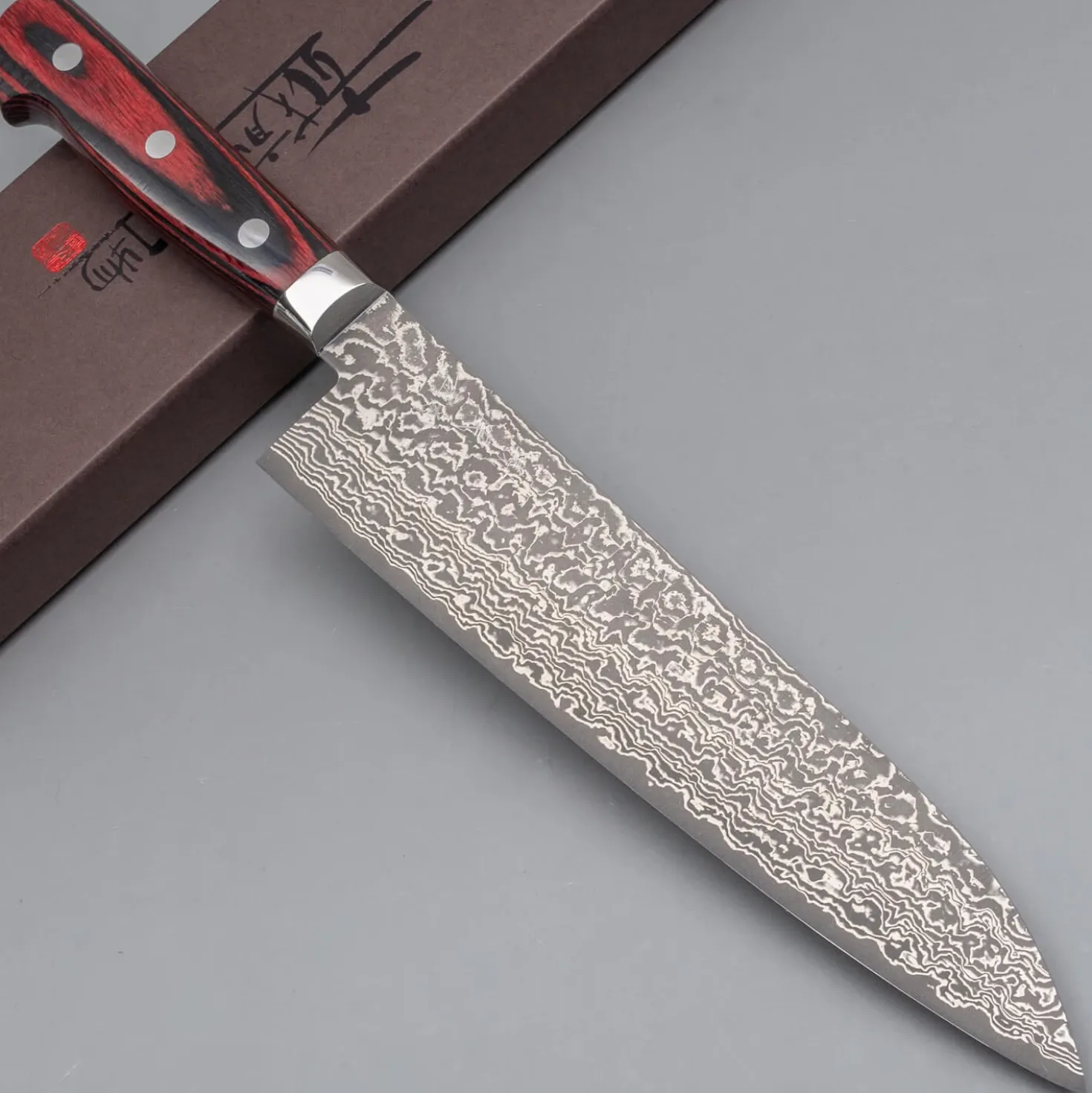 Yoshimi Kato VG10 Damast Yo Gyuto 21 cm