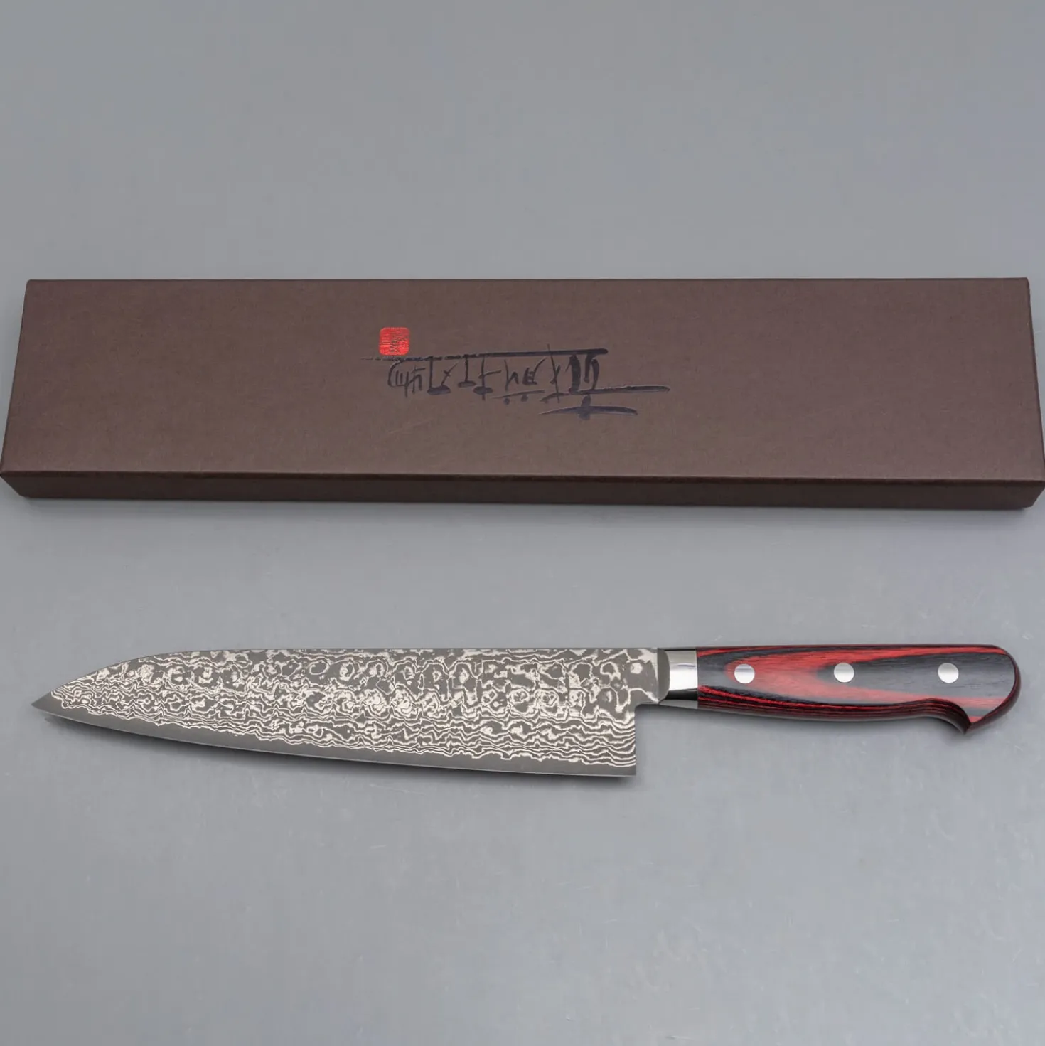 Yoshimi Kato VG10 Damast Yo Gyuto 21 cm