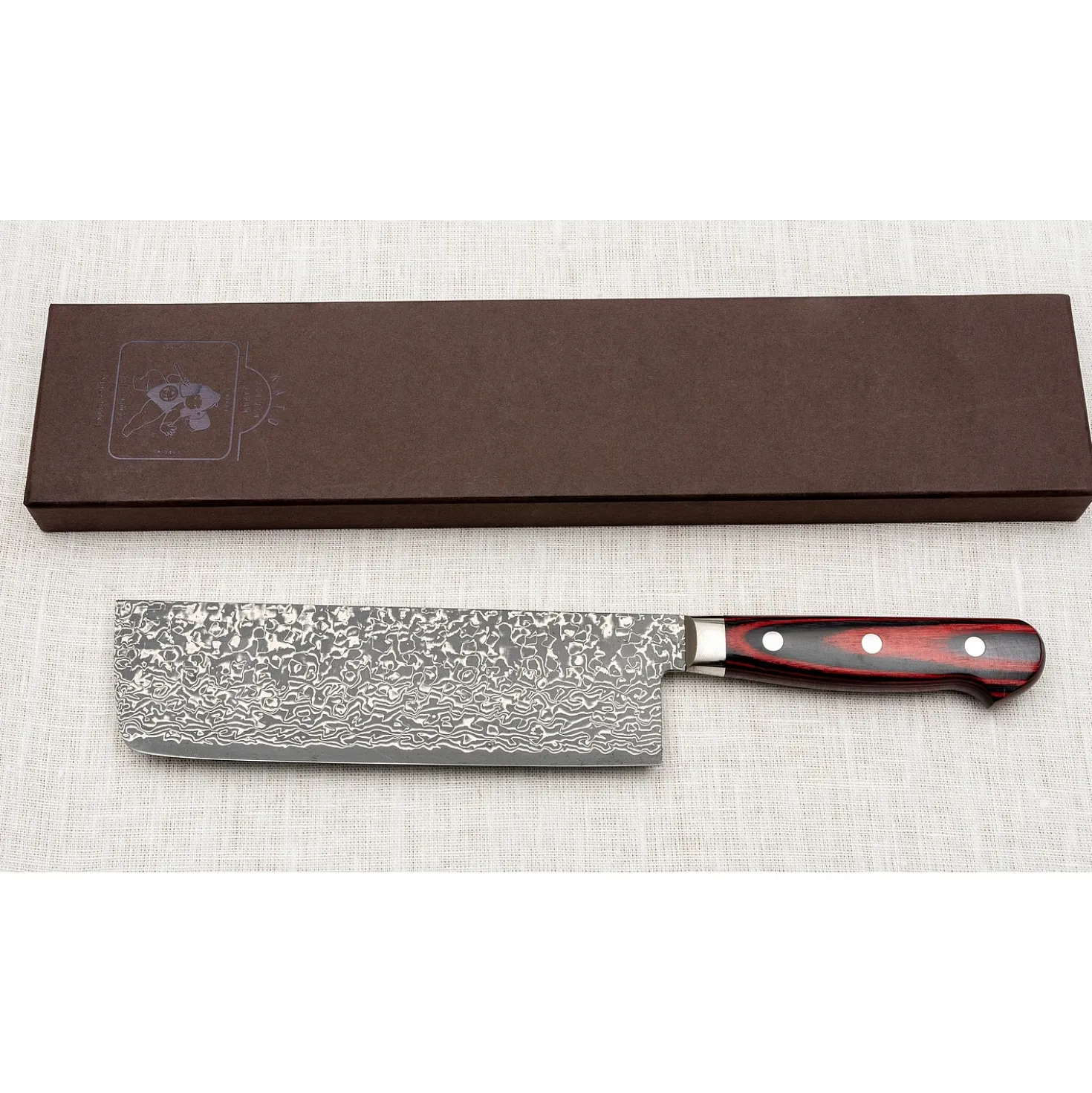 Yoshimi Kato VG10 Damast Yo Nakiri 18 cm
