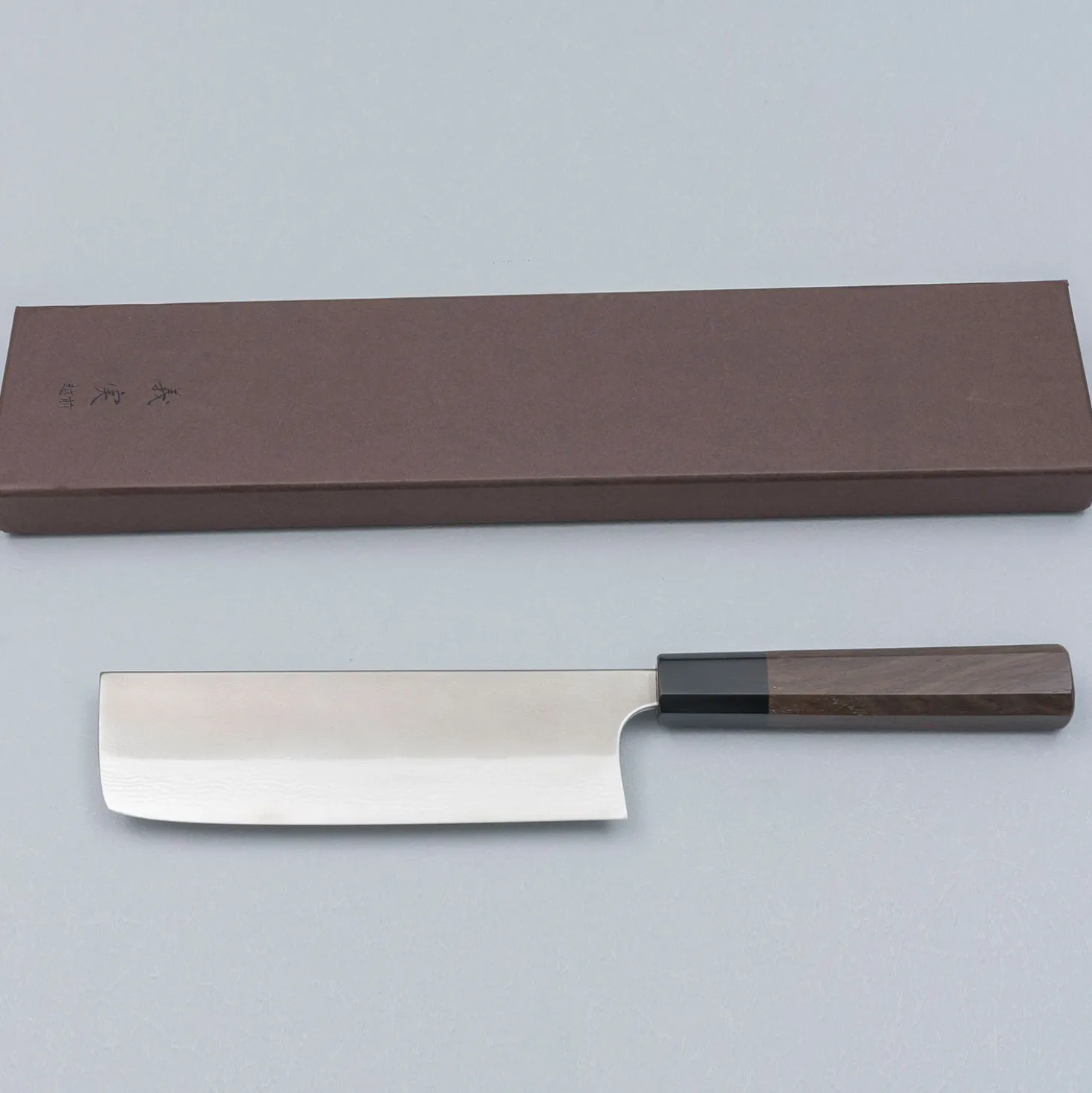 Yoshimi Kato VG10 Nashiji Damast Nakiri 17.5 cm
