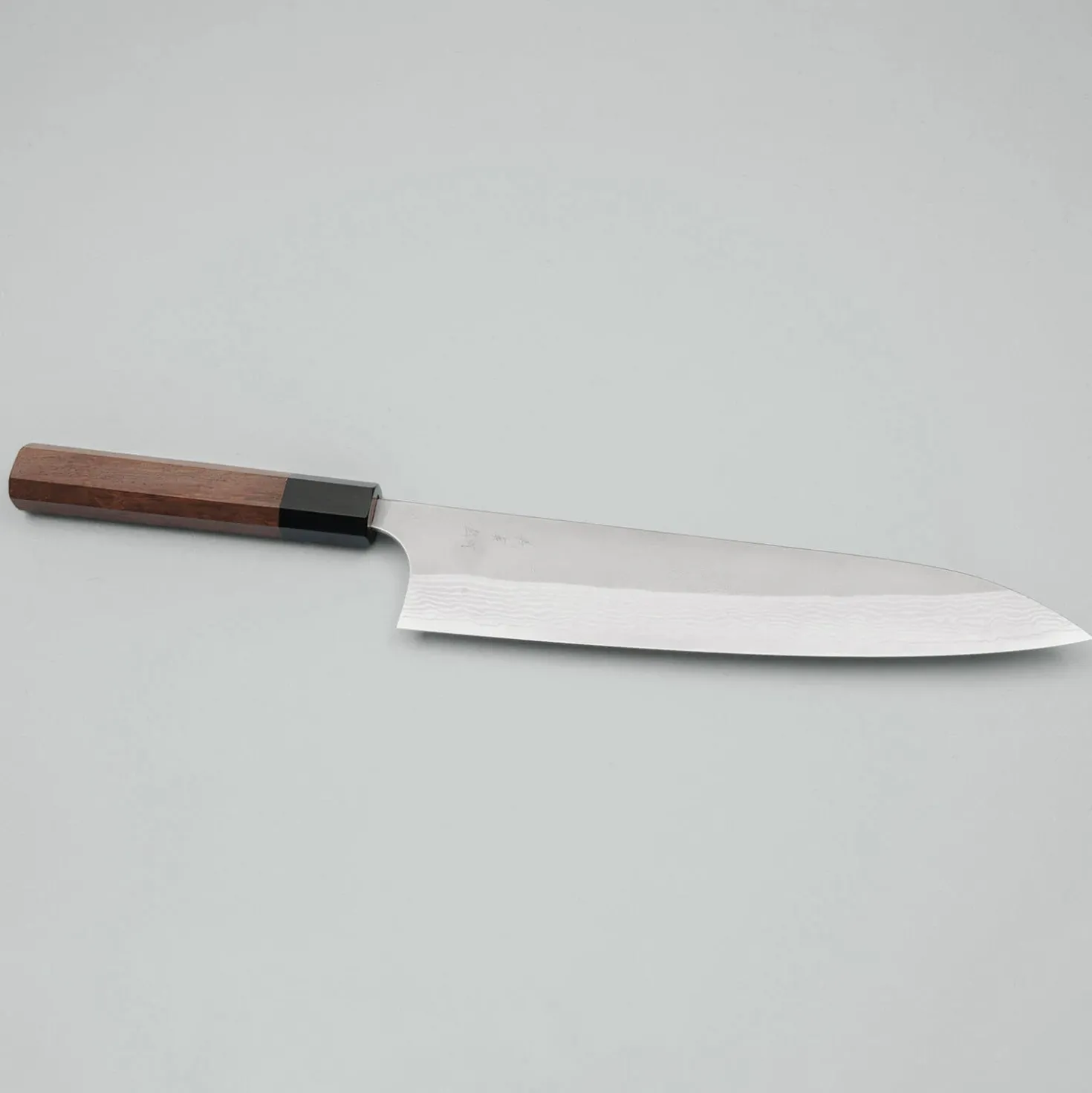 Yoshimi Kato VG10 Nashiji Damast Gyuto 24 cm