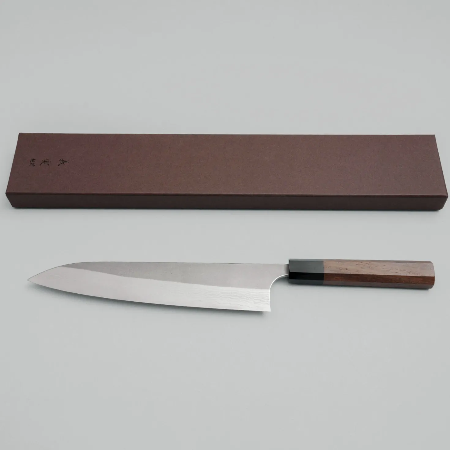 Yoshimi Kato VG10 Nashiji Damast Gyuto 21 cm