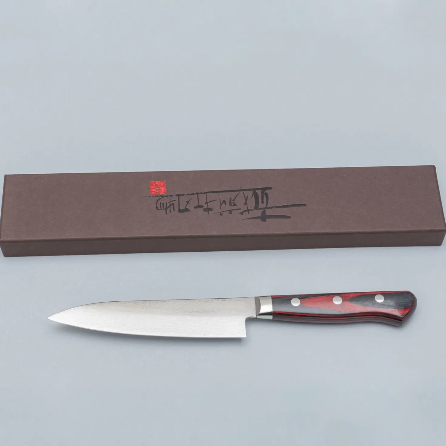 Yoshimi Kato VG10 Polished Damast Petty 12 cm (laatste modellen)