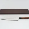 Yoshimi Kato VG10 Tsuchime Damast Rosewood Sujihiki 27 cm