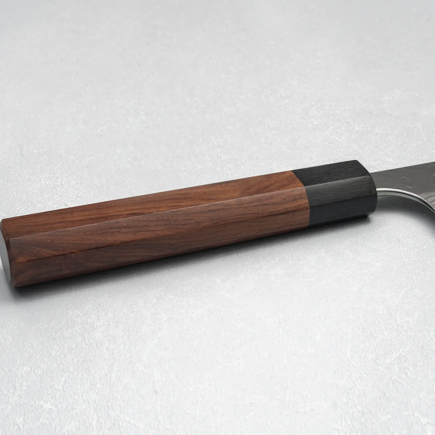Yoshimi Kato VG10 Tsuchime Damast Rosewood Sujihiki 27 cm