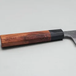 Yoshimi Kato VG10 Tsuchime Damast Rosewood Nakiri 16.5 cm