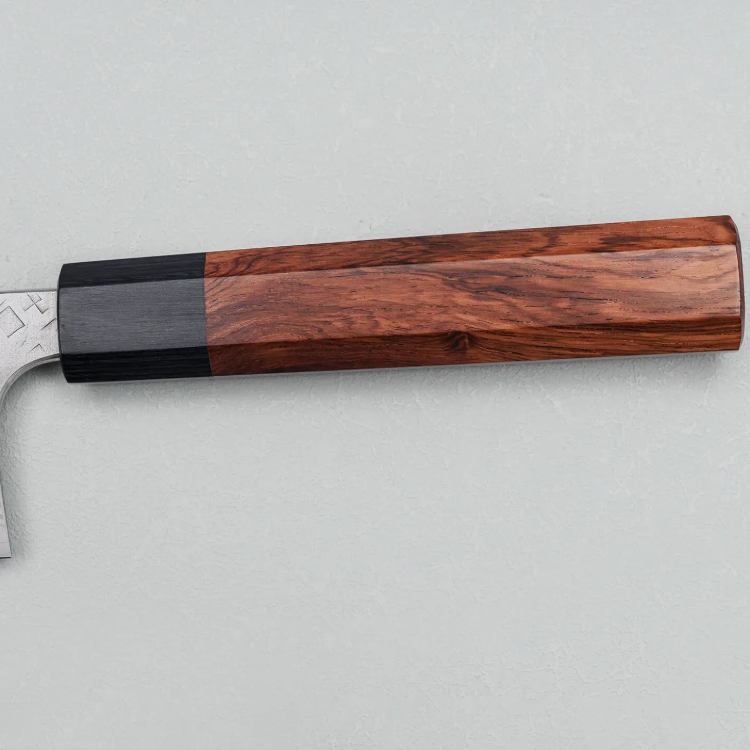 Yoshimi Kato VG10 Tsuchime Damast Rosewood Nakiri 16.5 cm