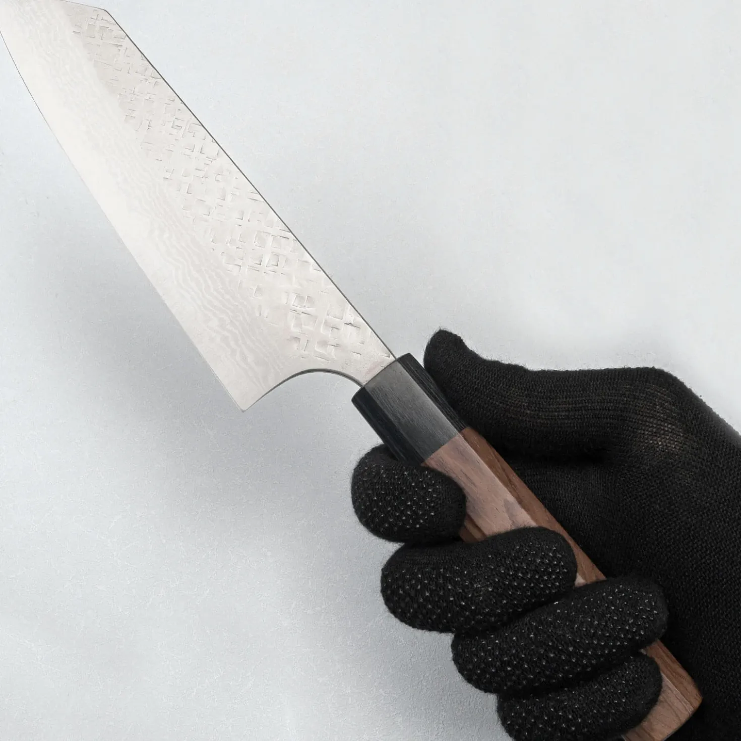 Yoshimi Kato VG10 Tsuchime Damast Rosewood Bunka