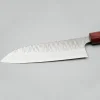 Yoshimi Kato VGXEOS Kasuri Tsuchime Damast Rosewood Santoku