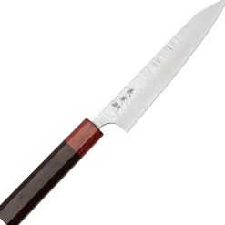 Yoshimi Kato VGXEOS Kasuri Tsuchime Damast Rosewood K-tip Petty 15 cm